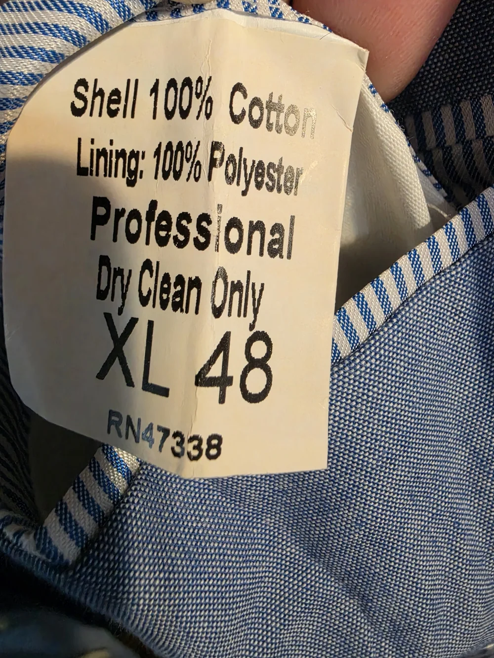 Tommy Hilfiger Light Blue Sport Coat Blazer